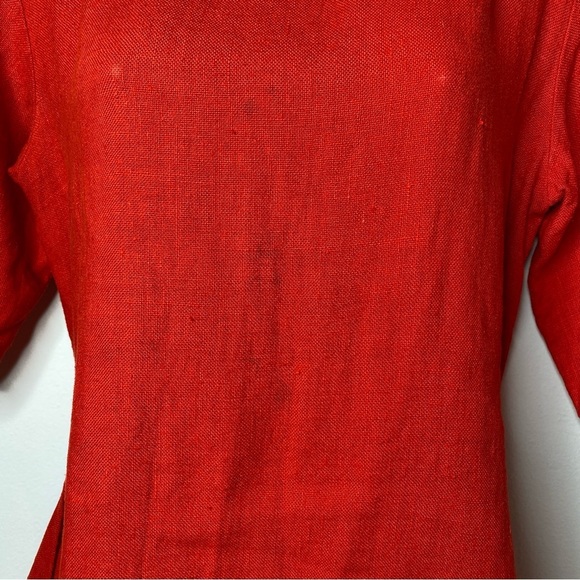 ⚜️❤️VINTAGE DKNY❤️⚜️ size. 4 Red wrap dress - Picture 6 of 10